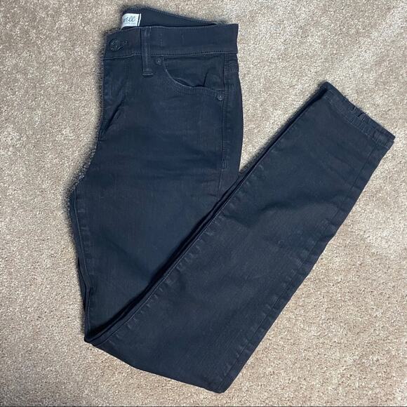 Madewell Skinny Skinny Black Jeans Size 26 - Picture 2 of 8